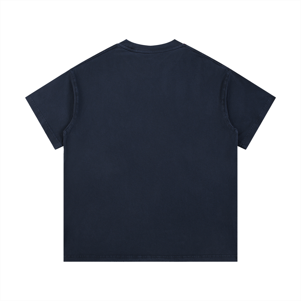 Vintage Wash Cotton T-Shirt - A bold comic-style Obama Did It Better graphic tee featuring bright blue lettering, a confident illustrated design, and a statement-making look perfect for politcal events or everyday streetwear.
