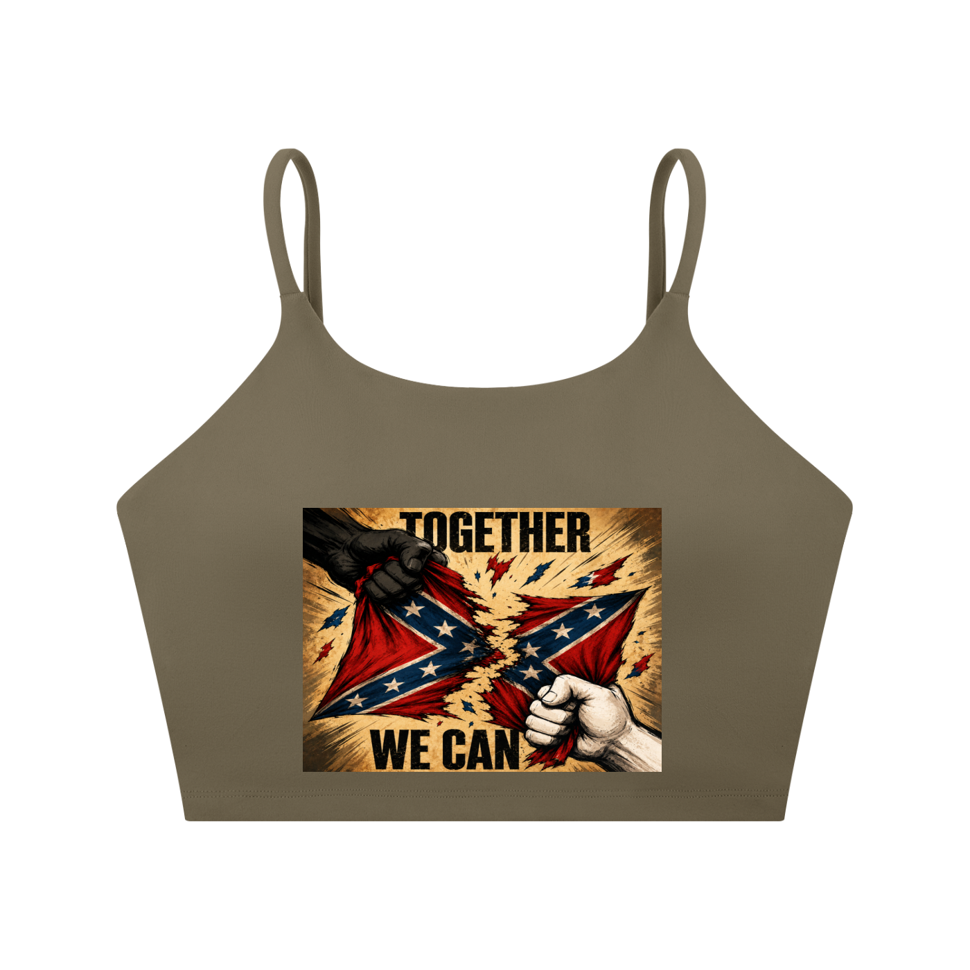 Spaghetti Strap Yoga Sports Bra